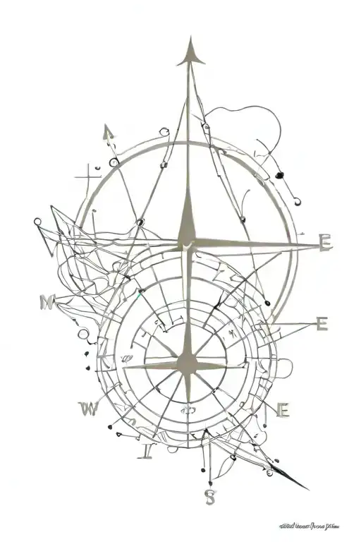 Compass And Music Themed