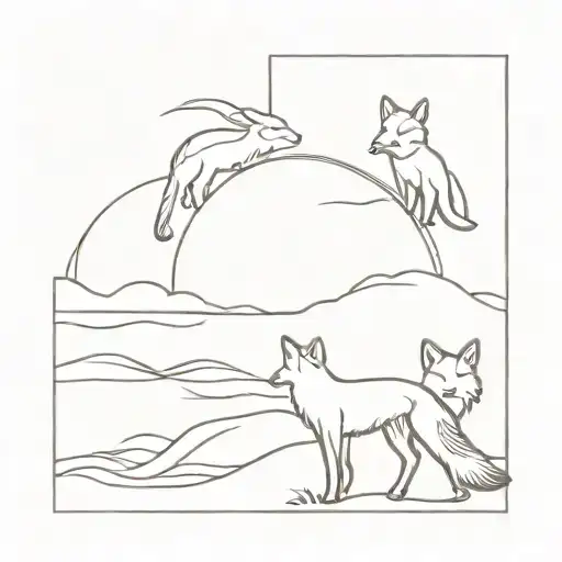 Travel Freedom Beach Sun Wave Fox