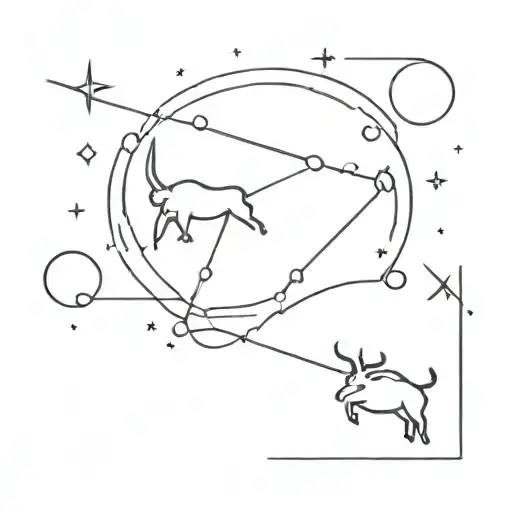 Sagittarius And Taurus Constellation