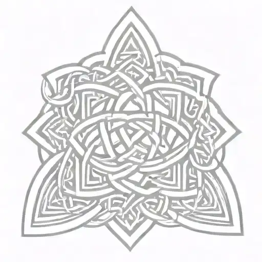 Celtic Father And Son Knot