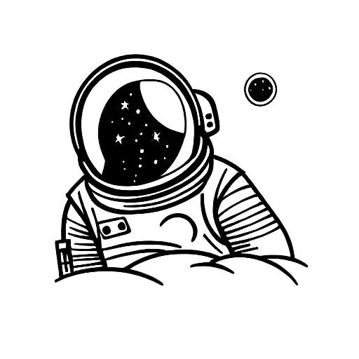 Astronaut On Motorbike