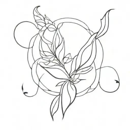 Creative Tattoo Design Combining