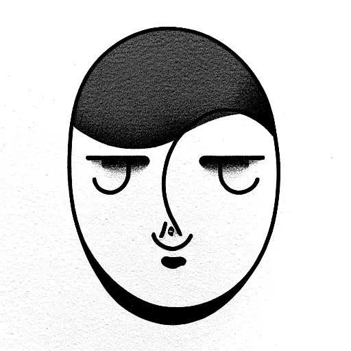 Oval Shape Faced Guy With Curly Hair