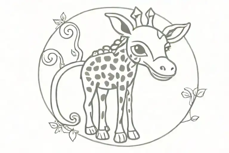 Giraffe Owl Monkey Turle