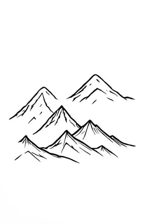 Bird -Shaped Mountains