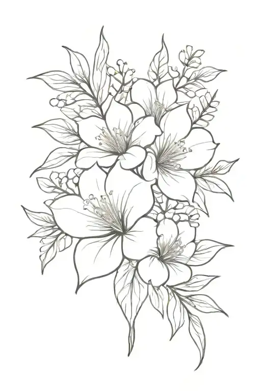 Bouquet Fine Line