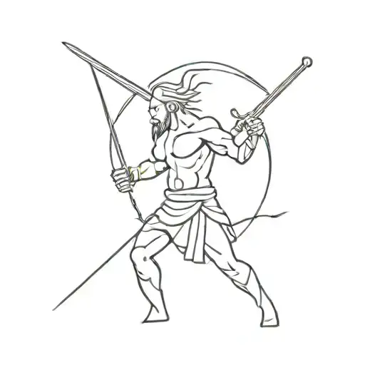 Warrior With A Sword