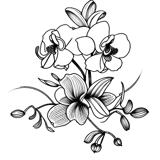 Combine Architectural Elements With The Beauty Of An Orchid