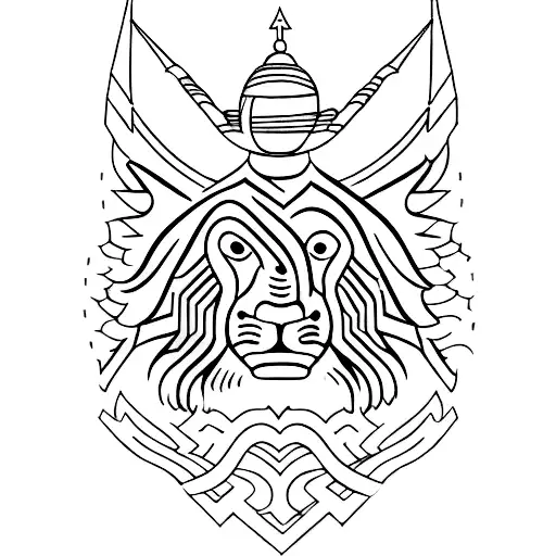 Symbol Of Strenght And Bravery