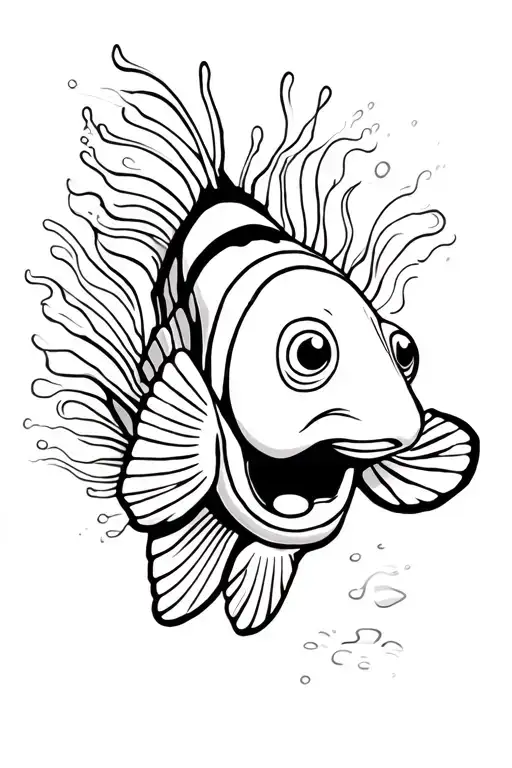 Nemo From The Movie Characters