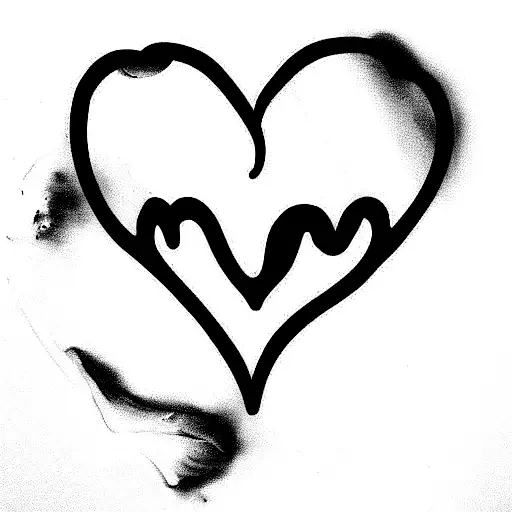 Heart With Mom Written In It