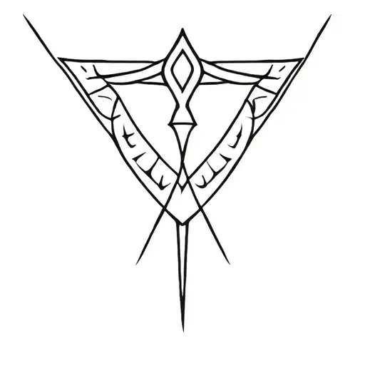 Uruz Viking Rune Symbolizing Strength