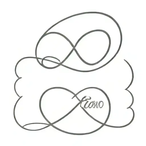 Infinity Symbol With Names