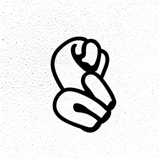 Boxing Gloves Baby Handprint