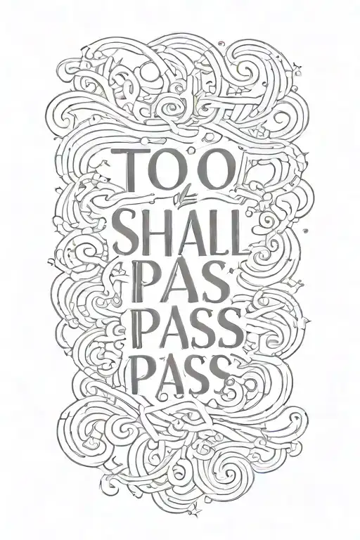 This Too Shall Pass Text