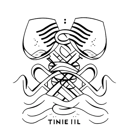 A Minimalist Tattoo Of Friends Toasting Wine Glasses