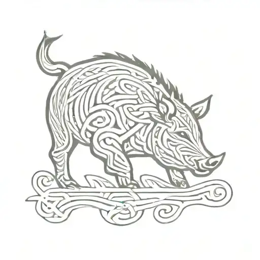Celtic Boar