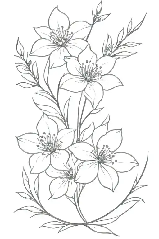 Birth Flower Bouquet