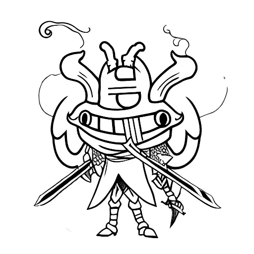 Hollow Knight With Sword