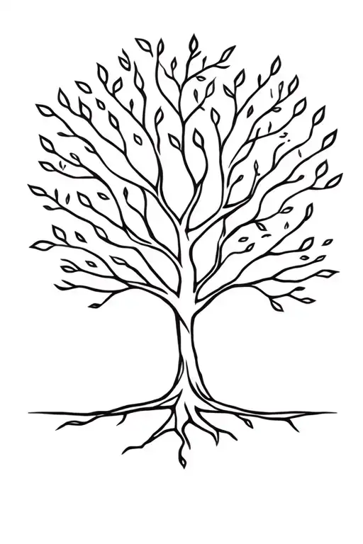 Vanbibber Incorporated Into A Tree That Symbolizes Family And Strength