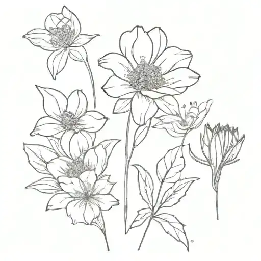 July June March Birth Flowers