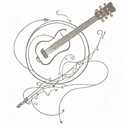 Travel And Guiter Written Strings