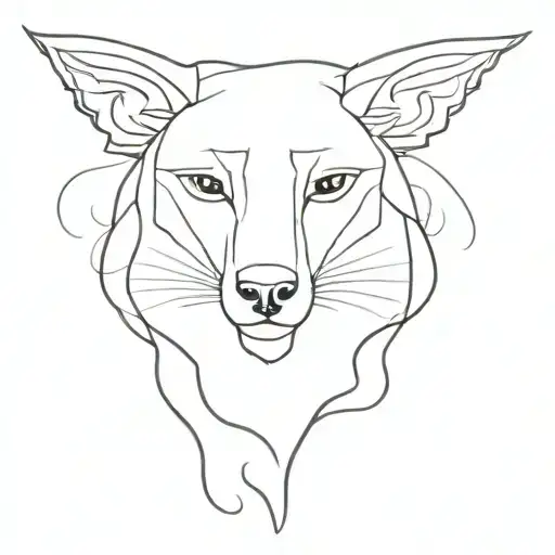 The Word Visiaska In The Form Of A Small Animal