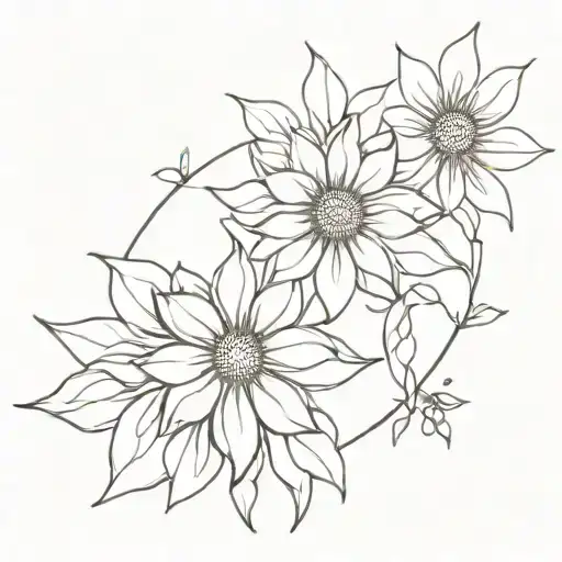 Sunflower Snowflake