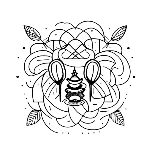 A Luxurious Hotel Building With A Sunset Backdrop