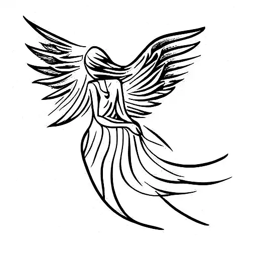 Angel Take Chocolate