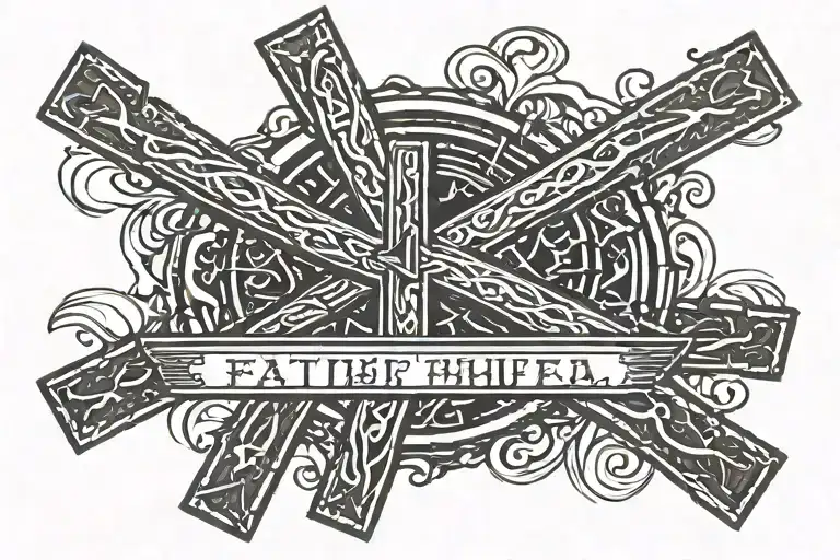 Cross With Words Faithful In Prayer Going Through The Cross