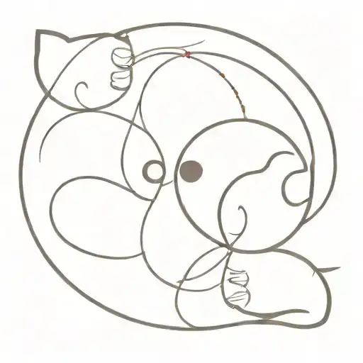 Kitty Yin Yang Symbol