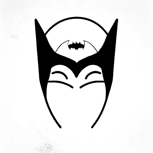 Grandma Batman Mask With Tiara Chubby And Sweet