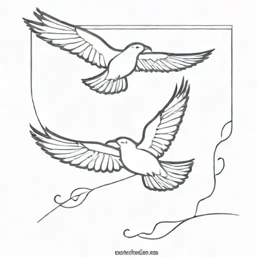 Bird Flying Below Us