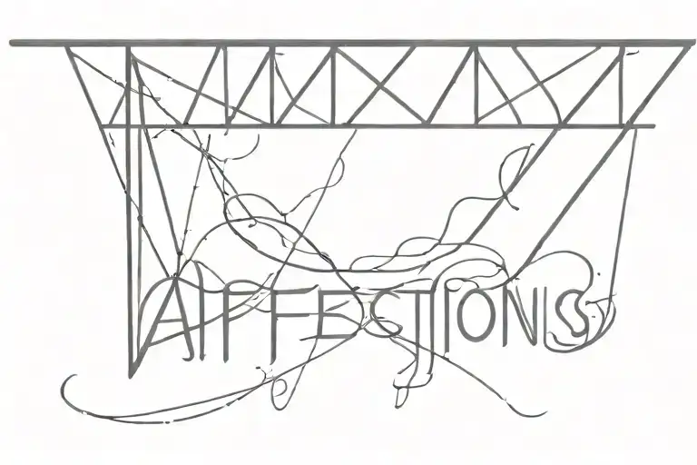 Bridge With The Word Affections