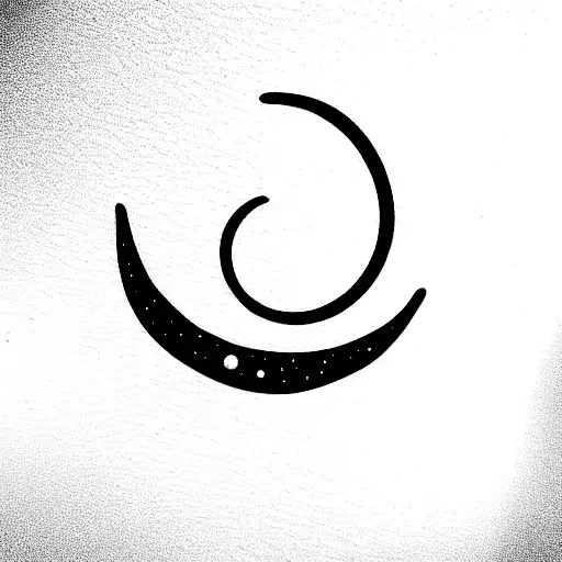 Gypsophila With Moon