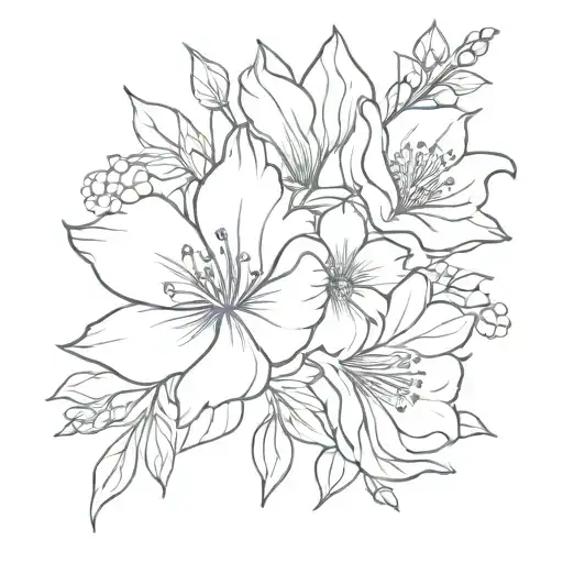 Birth Month Flower Bouquet