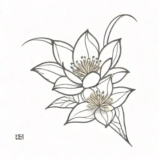 Butterfly Water Lilly Flower