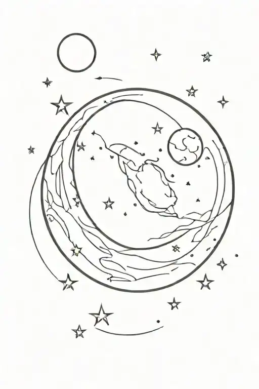 Moon And Stellar And