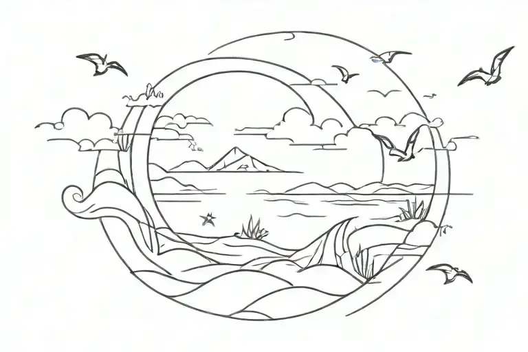 Free Like The Ocean Scene