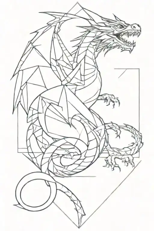 Dragon Game Throne Shaped Geometry