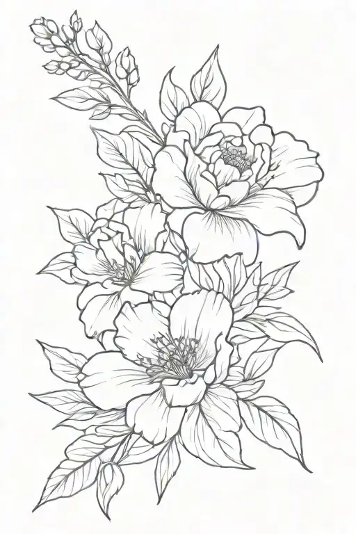 Birth Month Flower Bouquet