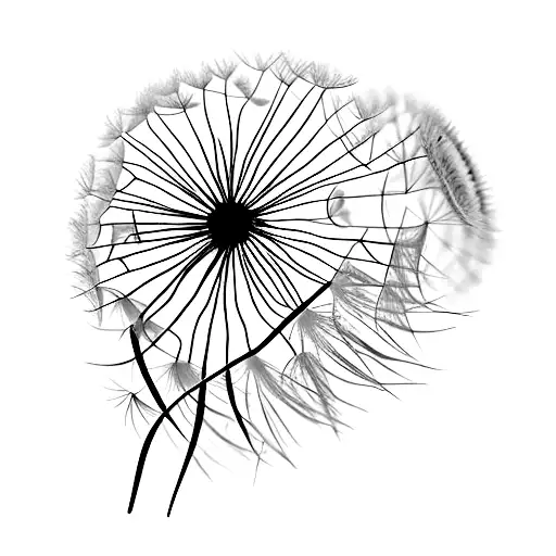 Dainty Dandelion With Stem