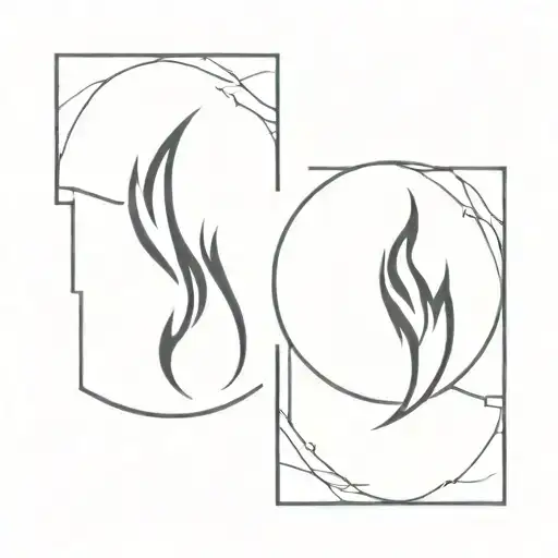 Half Fire Half Water Line