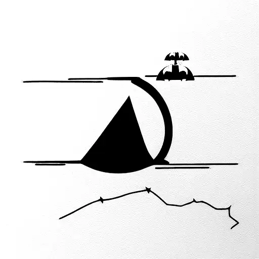 The Dark Side Of The Force Chasing Anakin Skywalker's Ship