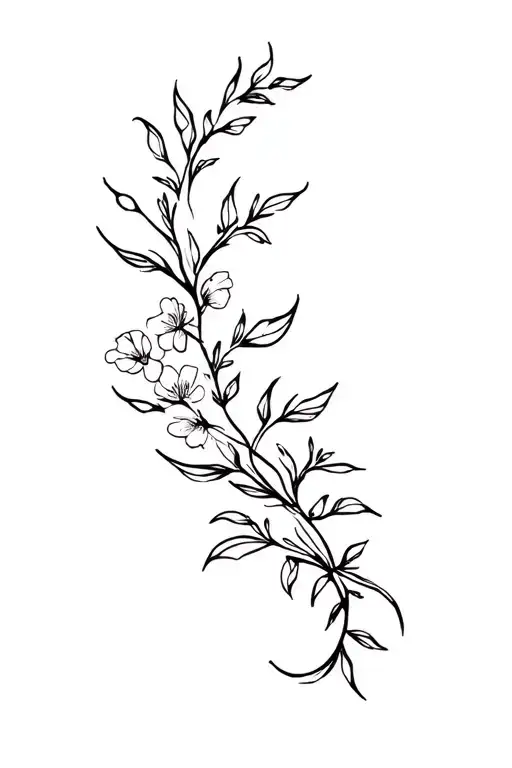 Flower Vine Wrapping