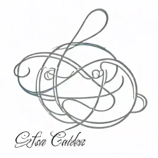 Infinity Symbol With Names