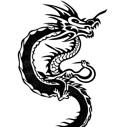 Dragon With A Lighter