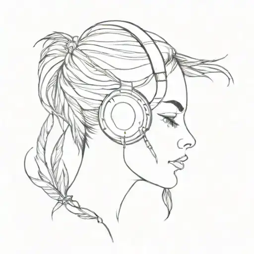 Headphones With Fenix Feather