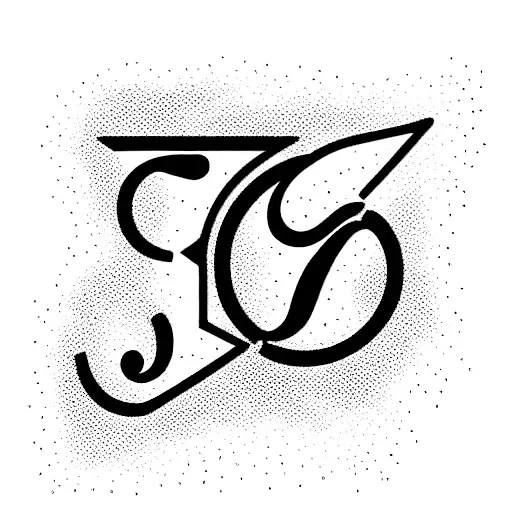 Create Me A Tattoo Of The Word ''G107'' With Spanish Vibe Theme